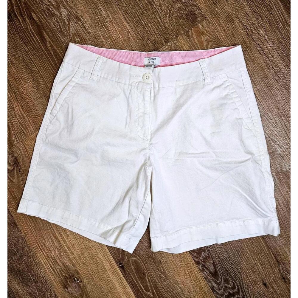 White Women's Shorts